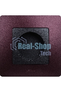 Розетка 2К на винтах, защ. шт., антрацит ETIKA