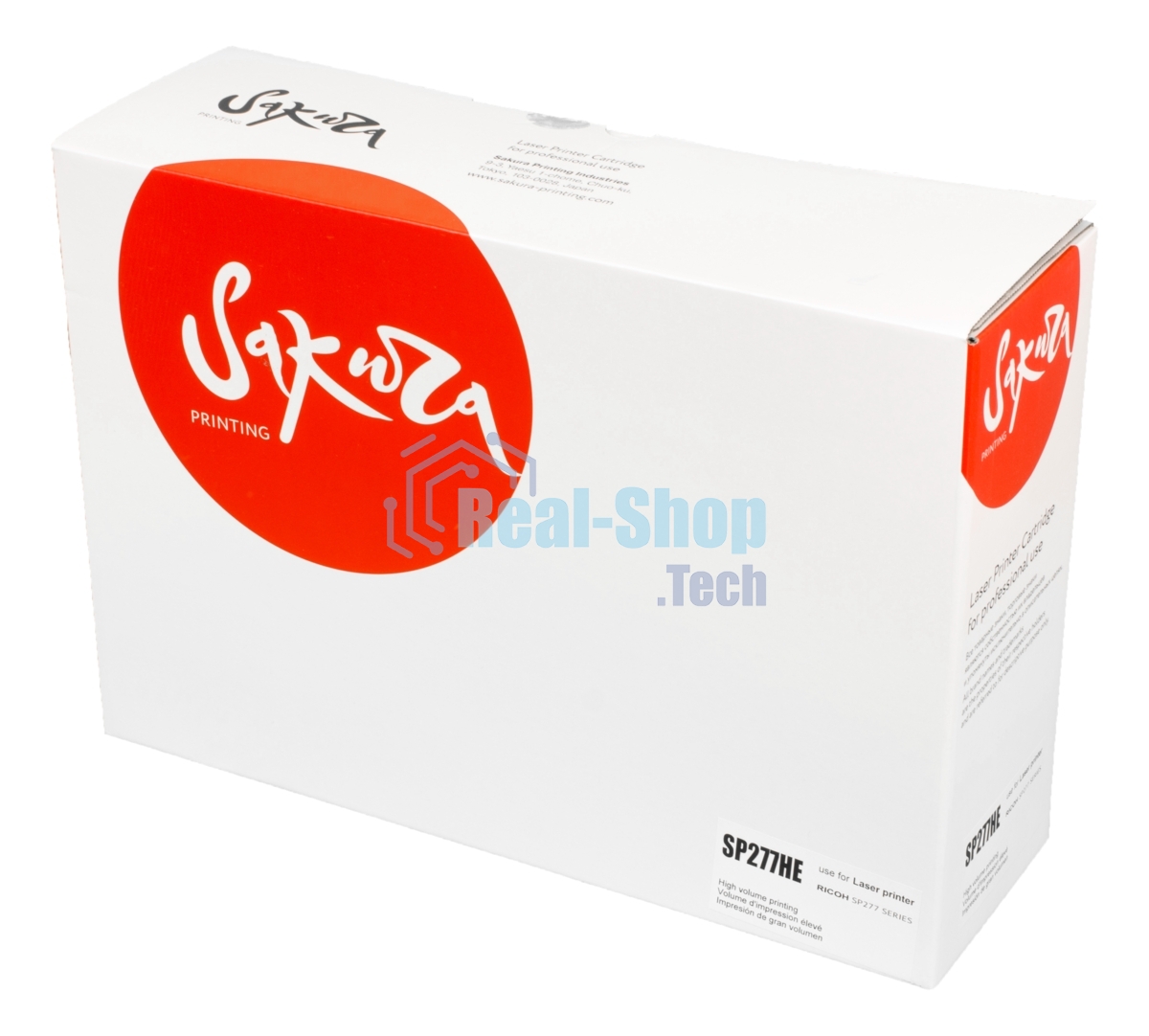 Картридж лазерный Sakura SP277HE для Ricoh, черный, 2600 к.