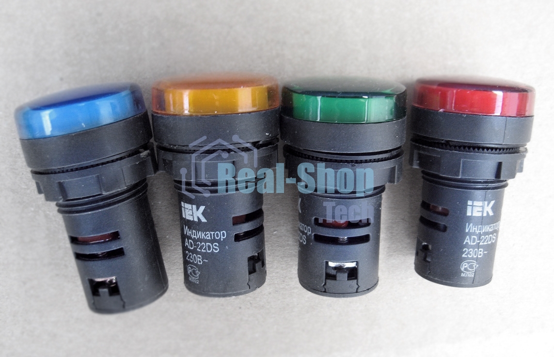 Арматура светосигнальная AD-22DS 24В AC/DC красн. ИЭК BLS10-ADDS-024-K04