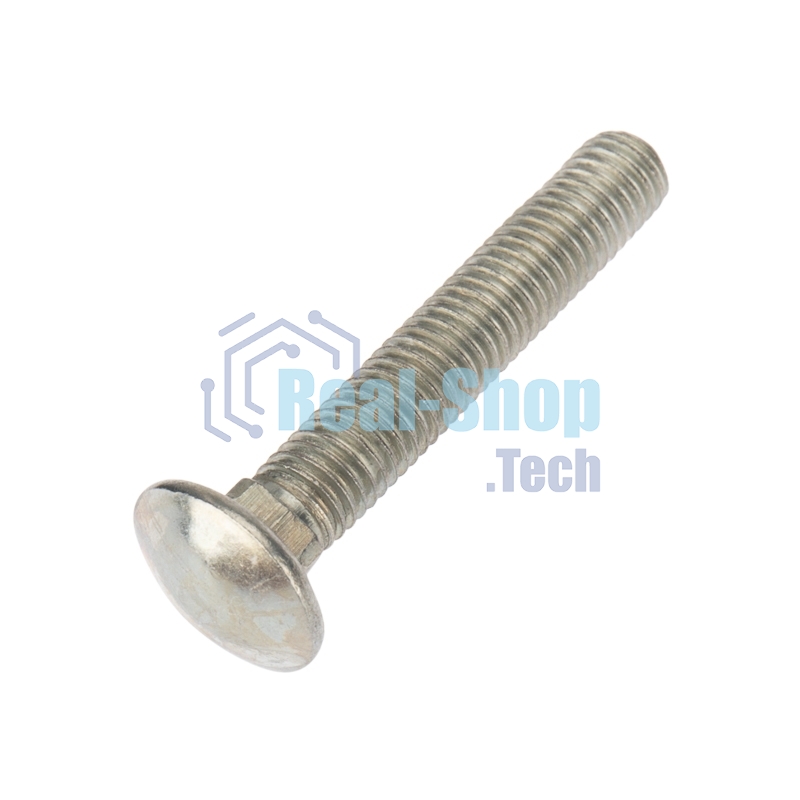 Болт мебельный Kranz DIN 603, 10х50, короб (25 шт./уп.)