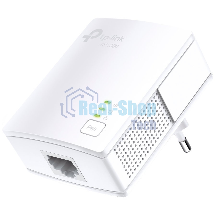 Сетевой адаптер TP-Link AV1000 Gigabit Powerline Starter KitSPEED: 1000 Mbps PowerlineSPEC: Broadcom CPU, HomePlug AV2, 1+1 Gigabit PortFEATURE: Plug and Play, tpPLC Utility, Pair for More SecurityKIT: 2× TL-PA7017