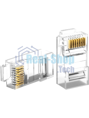 Коннектор Vention RJ45 (8p8c), cat. 5, под витую пару (10шт.) VBSJT-5U