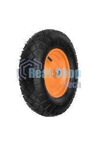 Колесо пневматическое Palisad 4.80/4.00-8 D390мм, подш. внут. диам. 20 мм, длина оси 80 мм