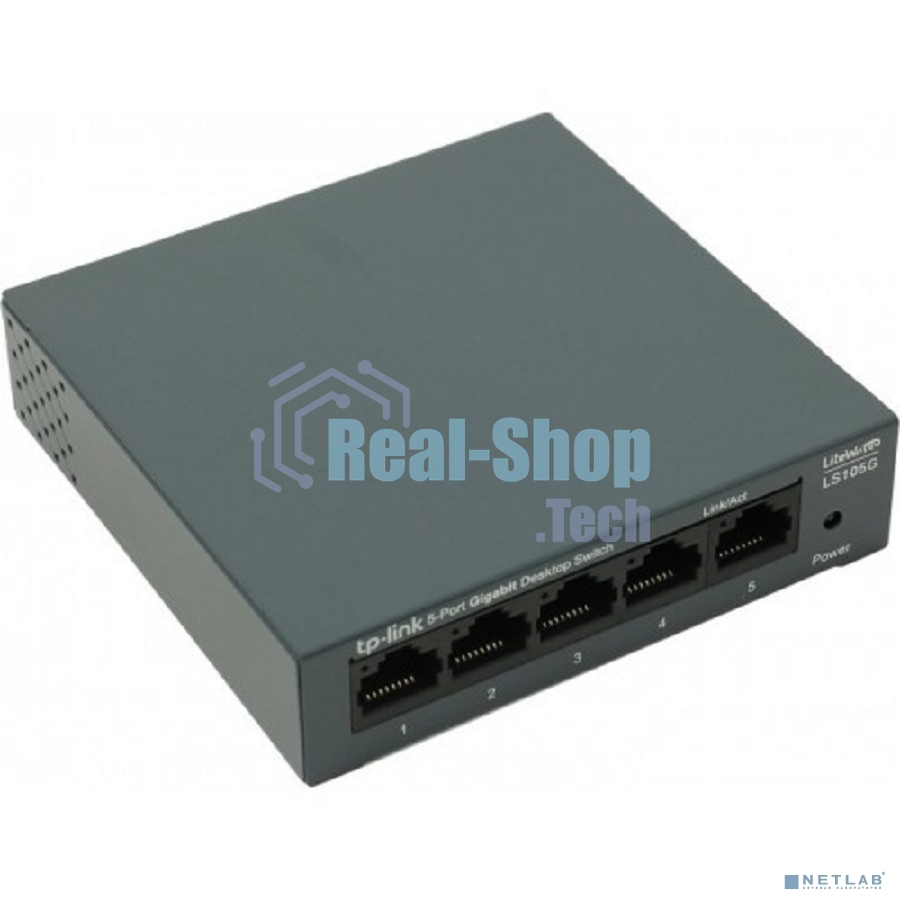Коммутатор TP-Link 5 ports Giga Unmanagement switch, 5 10/100/1000Mbps RJ-45 ports