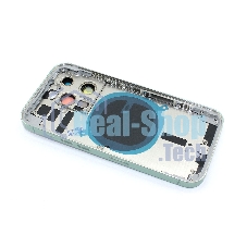 Задняя крышка (корпус) в сборе с рамкой для Apple iPhone 14 Pro белый