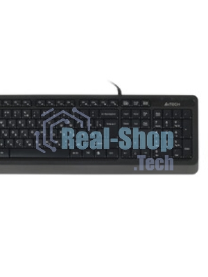 Комплект клавиатура+мышь A4Tech FStyler F1010 проводной, USB, 1600 DPI, чёрный