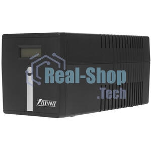 Источник бесперебойного питания PowerMan Smart Sine 1000 черный (Pure Sine Wave/LCD Display/USB/Software/RJ11/45)