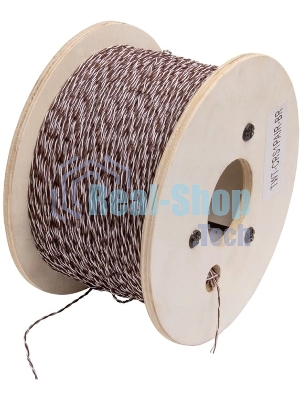 Кабель кроссировочный Lanmaster TWT-CRS1PAIR-BR U/UTP не экранированный 1X2X24AWG PVC внутренний 500м белый