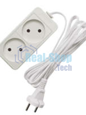 Удлинитель быт. ТМ Союз 1300 Вт 2 гн. ШВВП 3 м 481S-0203