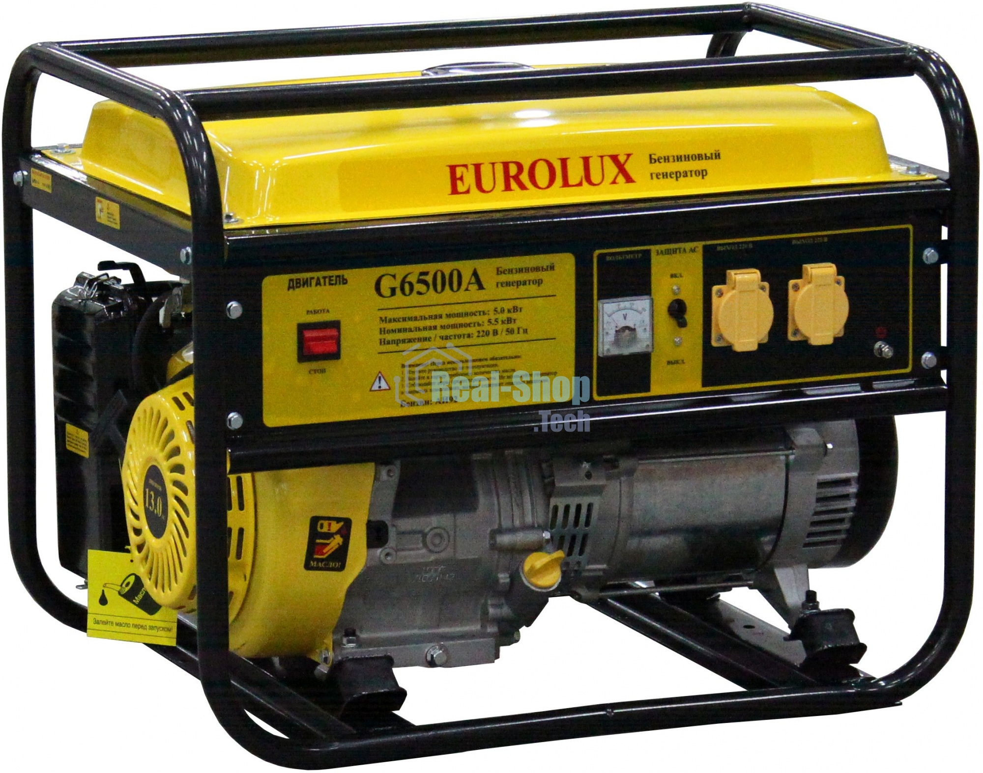 Электрогенератор G6500A Eurolux 