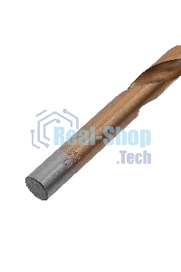 Сверло Matrix по металлу,10 мм, HSS, нитридтитановое покрытие, цилиндрический хвостовик