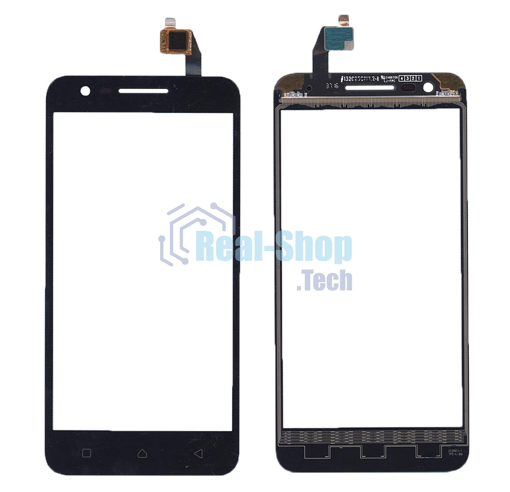 Сенсорное стекло (тачскрин) для Lenovo Vibe C2/Vibe C2 Power (K10A40) черное