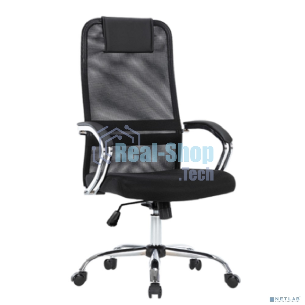 Кресло офисное Chairman CH612 chrome черный (7145933)