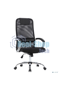 Кресло офисное Chairman CH612 chrome черный (7145933)