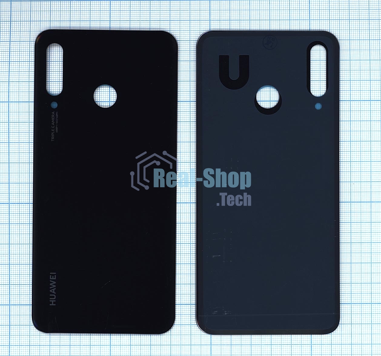 Задняя крышка для Huawei P30 Lite Nova 4E 48MP черный