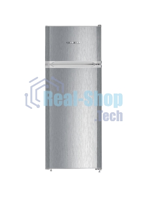 Холодильник Liebherr CTELE 2531-26 001 серебристый двухкамерный 189/44л морозилка сверху