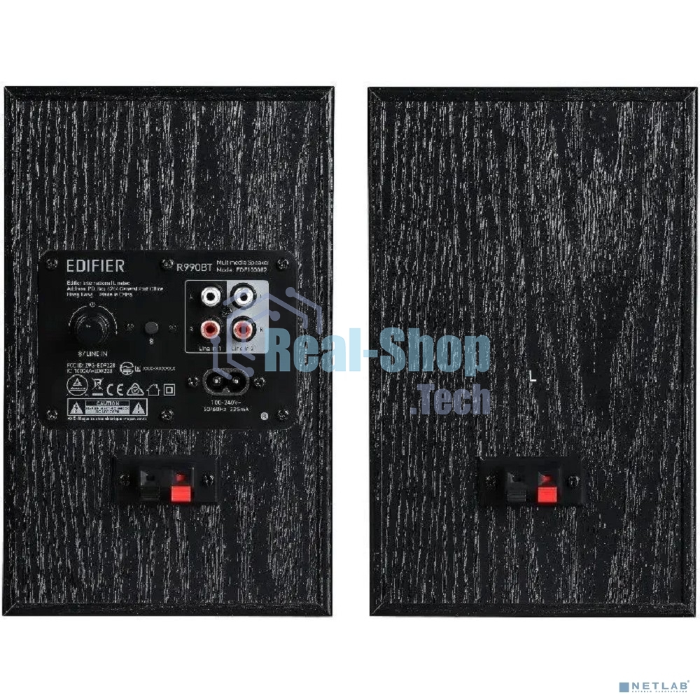 Акустическая система Edifier R990BT Black 2 x 12W RMS, 70-20000Гц, black, Bluetooth