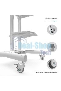 Стойка для телевизора с кронштейном ONKRON TS1881 50