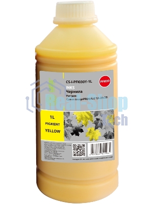 Чернила Cactus CS-I-PFI030Y-1L PFI-030 желтый 1000мл для Canon imagePROGRAF TA-20/30