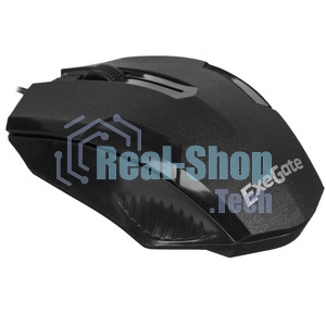 Мышь проводная ExeGate Professional Standard SH-9025L2 черный, 1000 dpi, USB, кнопки - 3