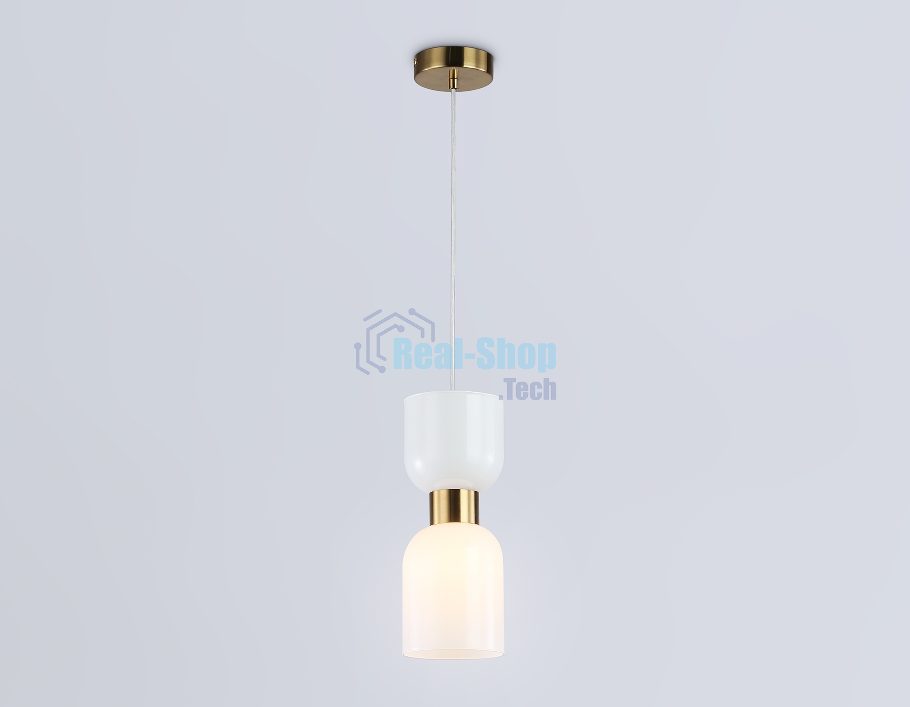 Светильник Ambrella light LH56091 BS/FR латунь/белый матовый E14 max 60W D120*1500