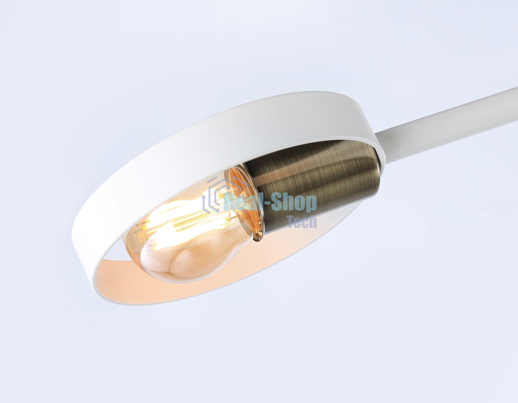 Светильник Ambrella light TR8222/2 WH/SB белый/бронза E27/2 max 40W 510*165*190