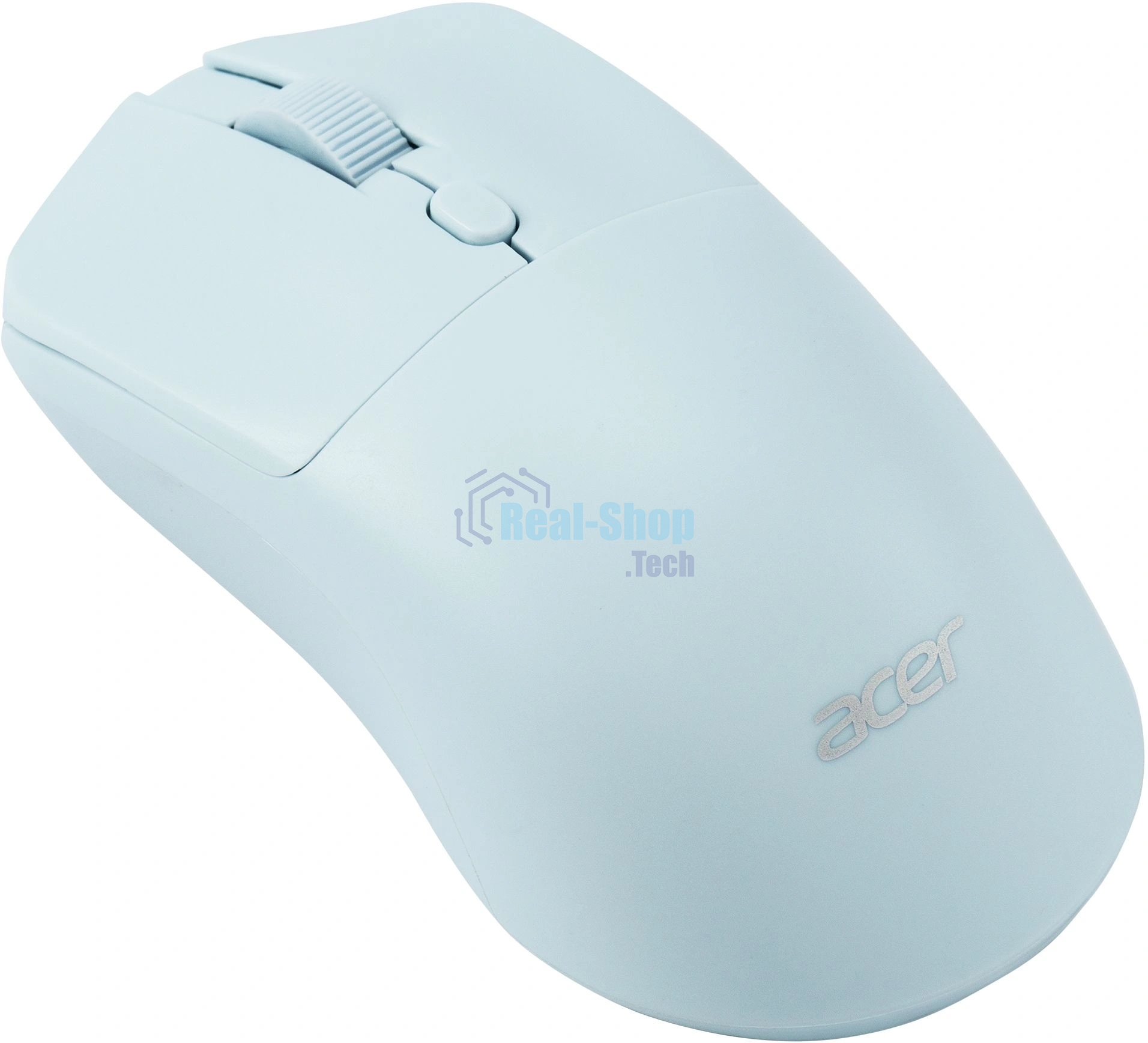 Мышь Acer OMR501 голубой оптическая 1600dpi silent беспров. USB 4but (ZL.MCE11.019)