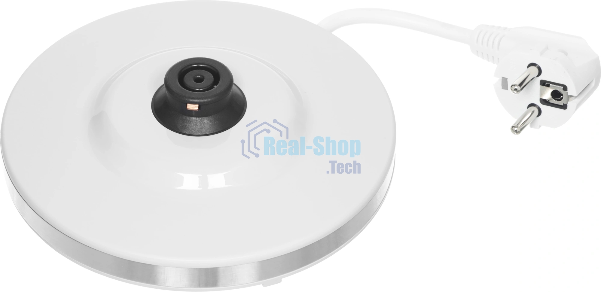 Чайник электрический Haier HK-500 1.7л. 2200Вт серый/белый корпус: стекло/пластик (TD0029955RU)