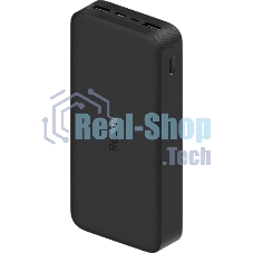 Портативный аккумулятор 20000mAh Xiaomi Redmi 18W Fast Charge Power Bank черный