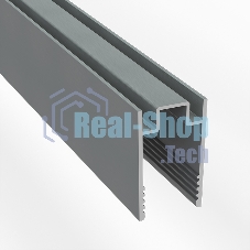 Профиль алюминиевый анодированный Neon-night для гибкого неона 8х16мм, 2м