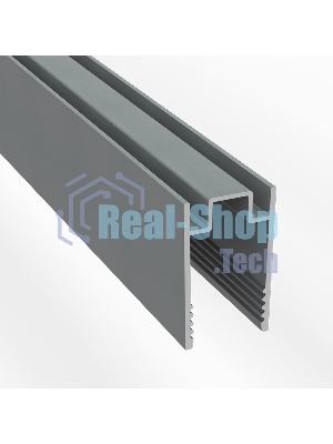 Профиль алюминиевый анодированный Neon-night для гибкого неона 8х16мм, 2м