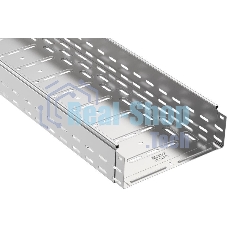 Лоток листовой перфорированный 300х100 L3000 сталь 1мм ИЭК CLP10-100-300-3