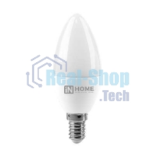 Лампа светодиодная LED-СВЕЧА-VC 11Вт 230В E14 3000К 990лм IN HOME 4690612020464
