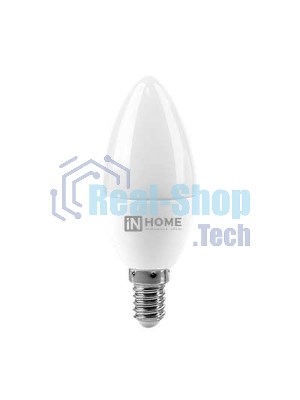 Лампа светодиодная LED-СВЕЧА-VC 11Вт 230В E14 3000К 990лм IN HOME 4690612020464