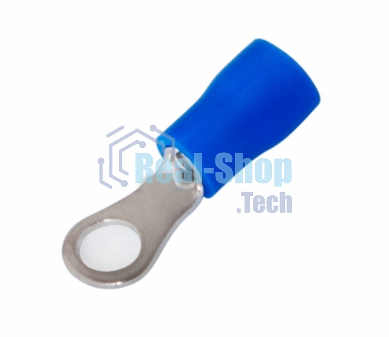 Наконечник кольцевой изолированный Rexant ø 4.3 мм 1.5-2.5 мм² (НКи 2.5-4/НКи2-4) синий