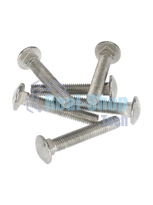 Болт мебельный Kranz DIN 603, 10х50, короб (25 шт./уп.)