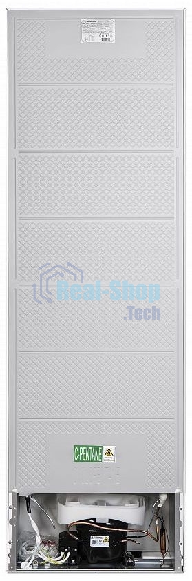 Холодильник Maunfeld MFF176SFW белый двухкамерный 187/75л морозилка снизу, ручная разморозка