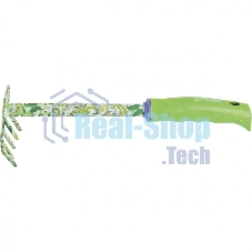 Грабли 5-зубые Palisad, 85х310 мм, стальные, пластиковая рукоятка