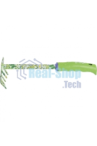 Грабли 5-зубые Palisad, 85х310 мм, стальные, пластиковая рукоятка