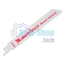 Полотна универсальные Matrix для сабельной пилы S922VF,125/1,8 - 2,5 мм,Bimetal,2 шт., PRO