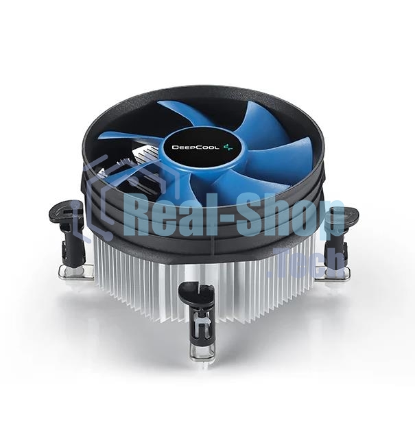 Кулер для процессора DEEPCOOL THETA 21 PWM черный/синий, 92 мм, алюминий, 2400 об/мин, 33.4 дБ, 4 pin, 95 Вт, 60.5 мм