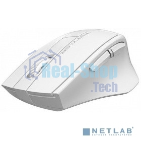 Мышь беспроводная A4Tech Fstyler FG30 белый/серый, 2000 dpi, радиоканал, USB, кнопки - 5