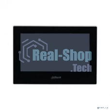 Видеодомофон IP 7 дюймовый, Dahua DHI-VTH2621G-P черный