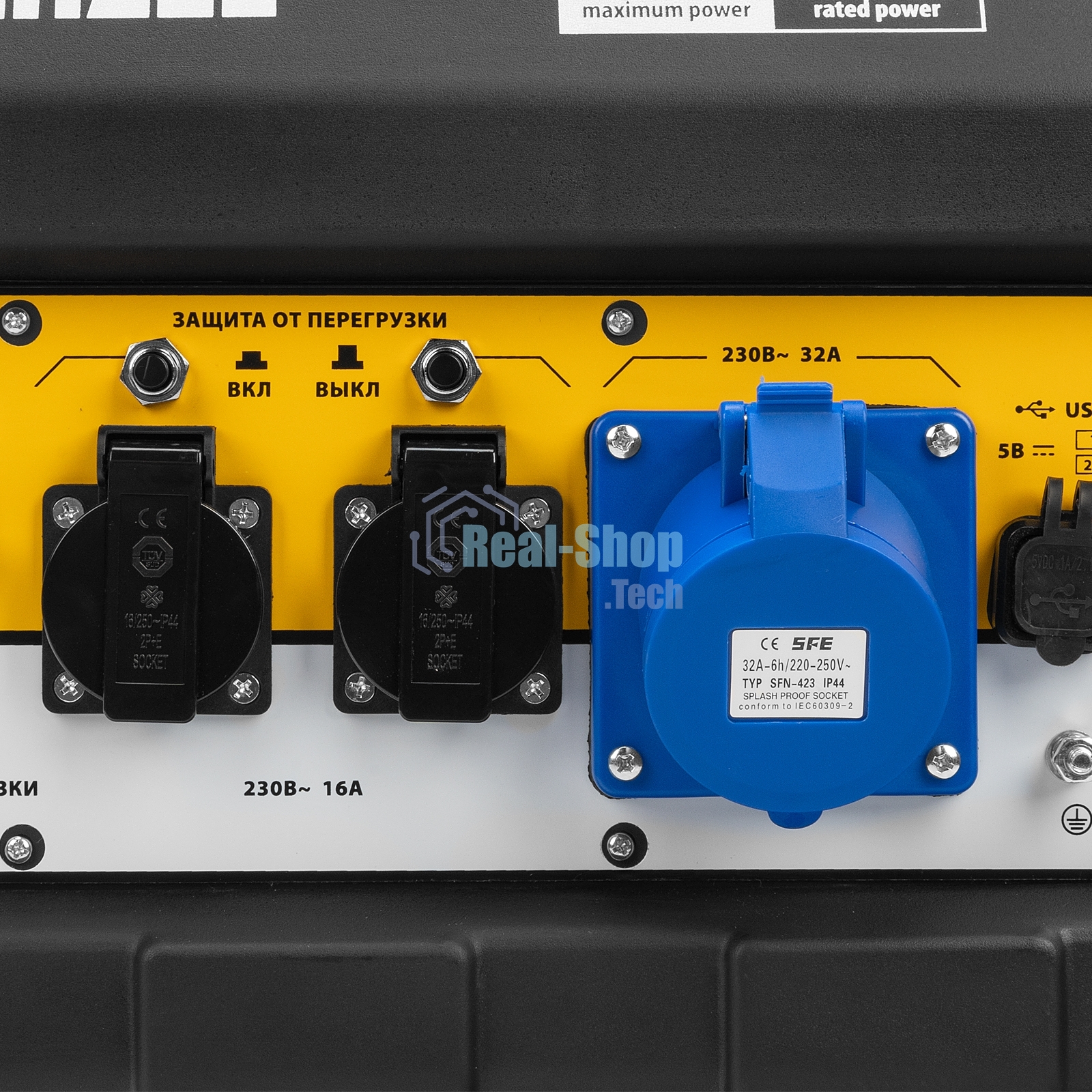 Электрогенератор бензиновый Denzel PS 80 EA, 8 кВт, 85 дБ, 90 кг