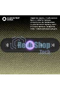 Умная колонка Yandex Стрит Алиса зеленый 30W 2.0 BT/Wi-Fi 10м 3300mAh (YNDX-00030GRN)