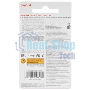Флеш карта SDXC 128Gb UHS-I SDSDUNR-128G-GN3IN SANDISK