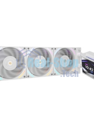 Система жидкостного охлаждения Thermalright Hyper Vision 360 ARGB Soc-AM5/AM4/1151/1200/2066/2011/1700 черный 4-pin 29.6dB Al LCD Ret (H-VISION-360-BL-ARGB)