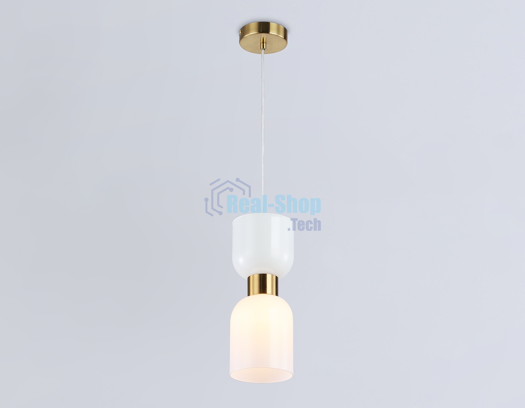 Светильник Ambrella light LH56091 BS/FR латунь/белый матовый E14 max 60W D120*1500