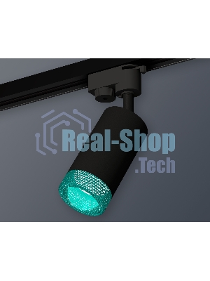 Светильник Ambrella light XT6323083 SBK/BL черный песок/голубой MR16 GU5.3 (A2521, C6323, N6153)