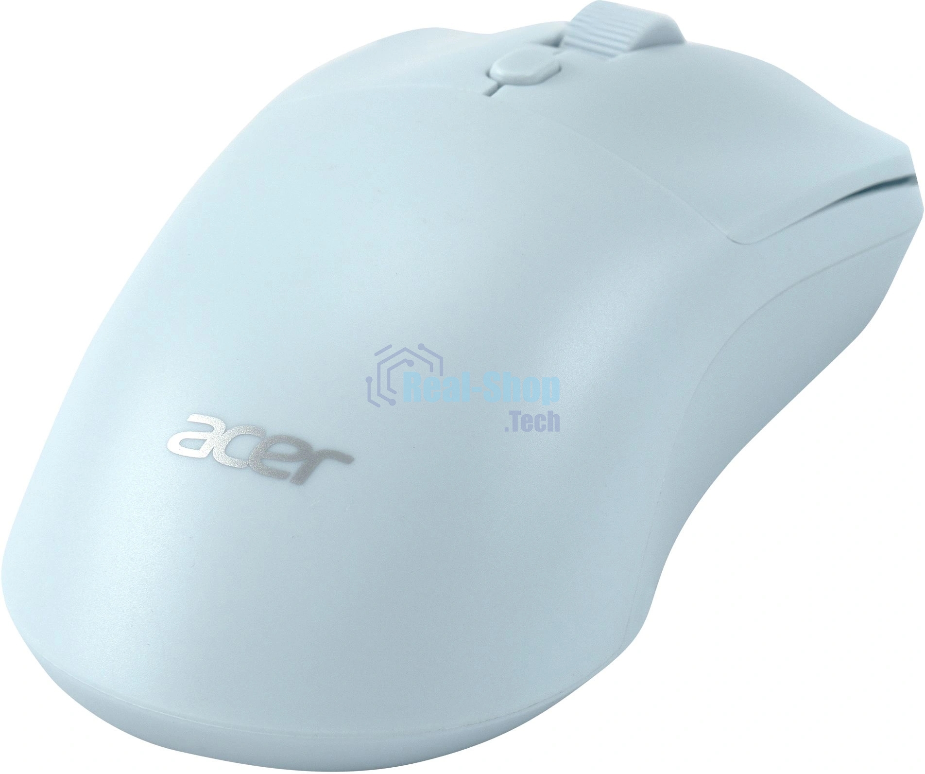 Мышь Acer OMR501 голубой оптическая 1600dpi silent беспров. USB 4but (ZL.MCE11.019)